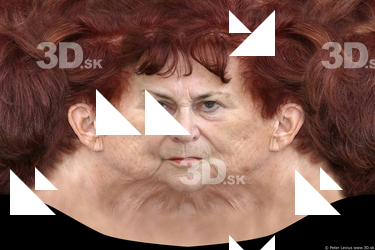 Female head texture