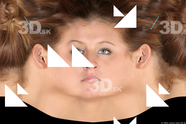 Female head texture