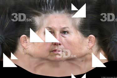 Female head texture