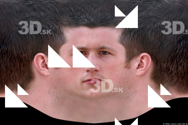 Male head texture