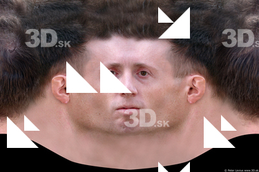 Male head texture