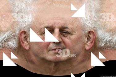 Male head texture