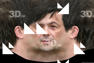 Male head texture