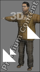 3D Model Vietnamese Man