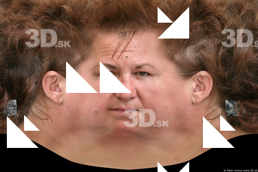 Female head texture