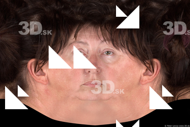 Female head texture