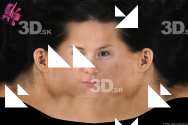 Female head texture