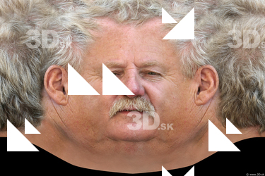 Male head texture