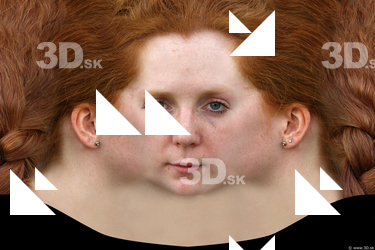 Female head texture
