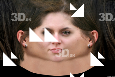 Female head texture