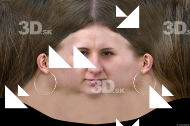 Female head texture