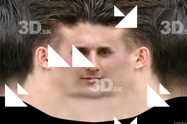 Male head texture