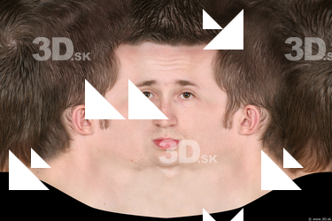 Male head texture