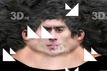 Male head texture