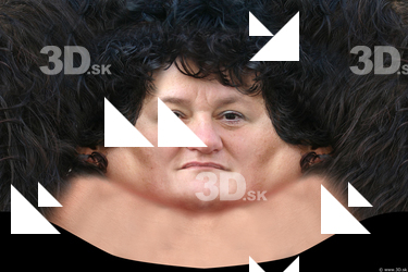 Female head texture
