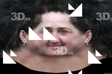 Female head texture