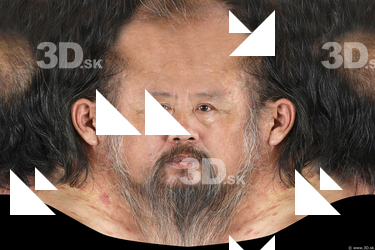 Male head texture