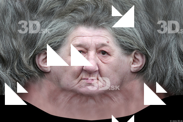 Female head texture