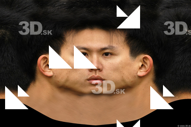 Male head texture