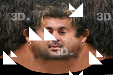 Male head texture