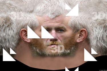 Male head texture