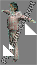 3D Model Asian Woman # 2