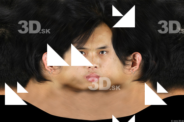 Male head texture