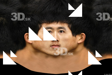 Male head texture