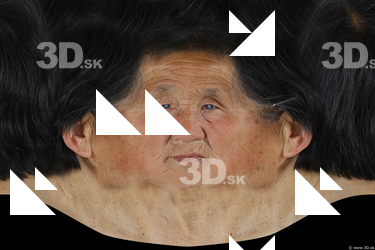 Female head texture