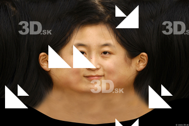 Female head texture