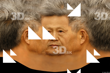 Male head texture