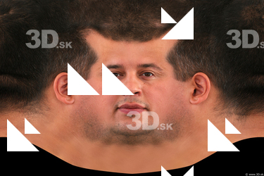 Male head texture