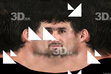 Male head texture