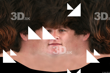 Male head texture