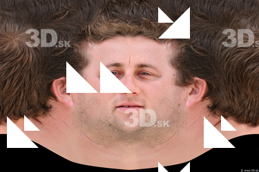 Male head texture