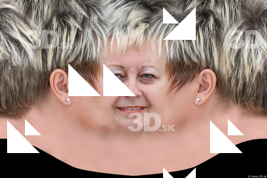 Female head texture