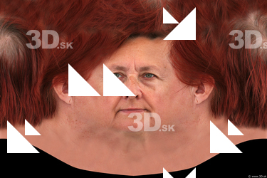 Female head texture