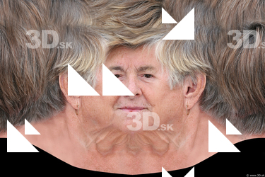 Female head texture