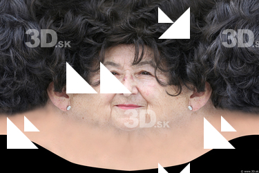 Female head texture