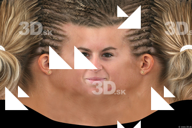 Female head texture