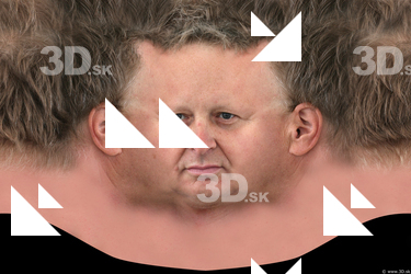 Male head texture