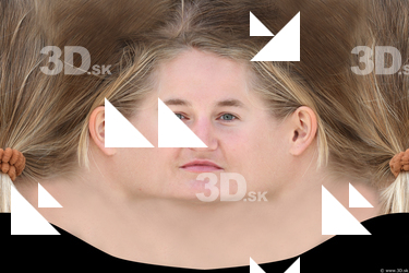 Female head texture