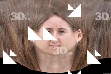 Female head texture