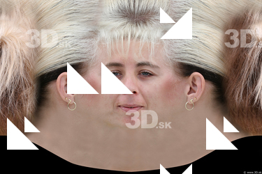 Female head texture