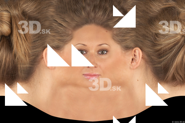 Female head texture