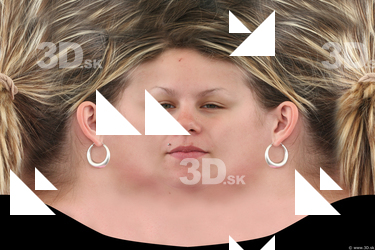 Female head texture
