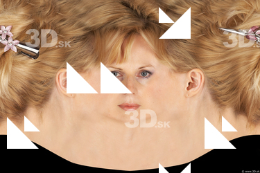Female head texture