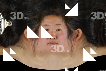 Female head texture
