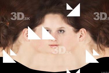 Female head texture