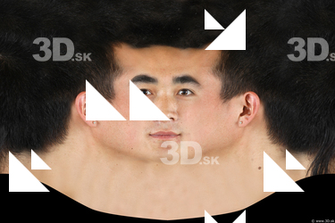 Male head texture